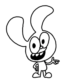 The version of Bellybutton that I first knew of Early version of Bellybutton from Doodle Toons, from 2014