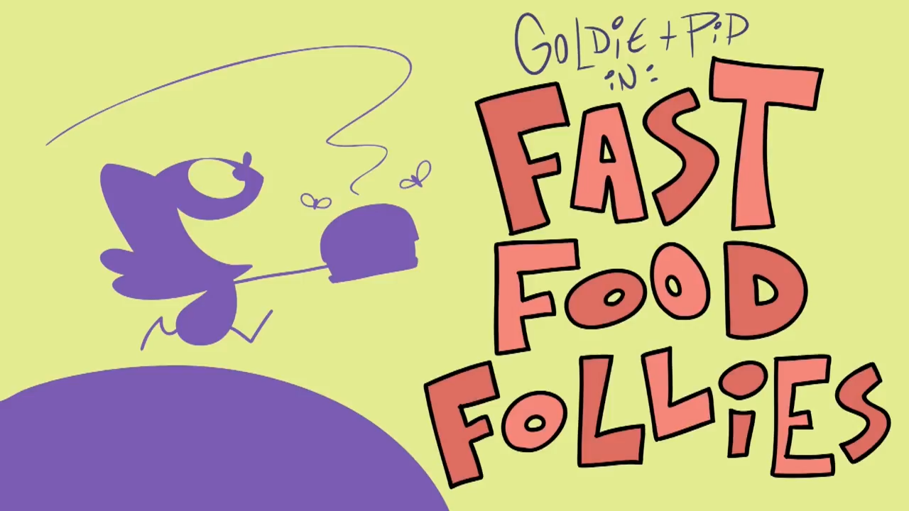 Titlecard of the 'Fast Food Follies' episode Titlecard of the 'Fast Food Follies' episode